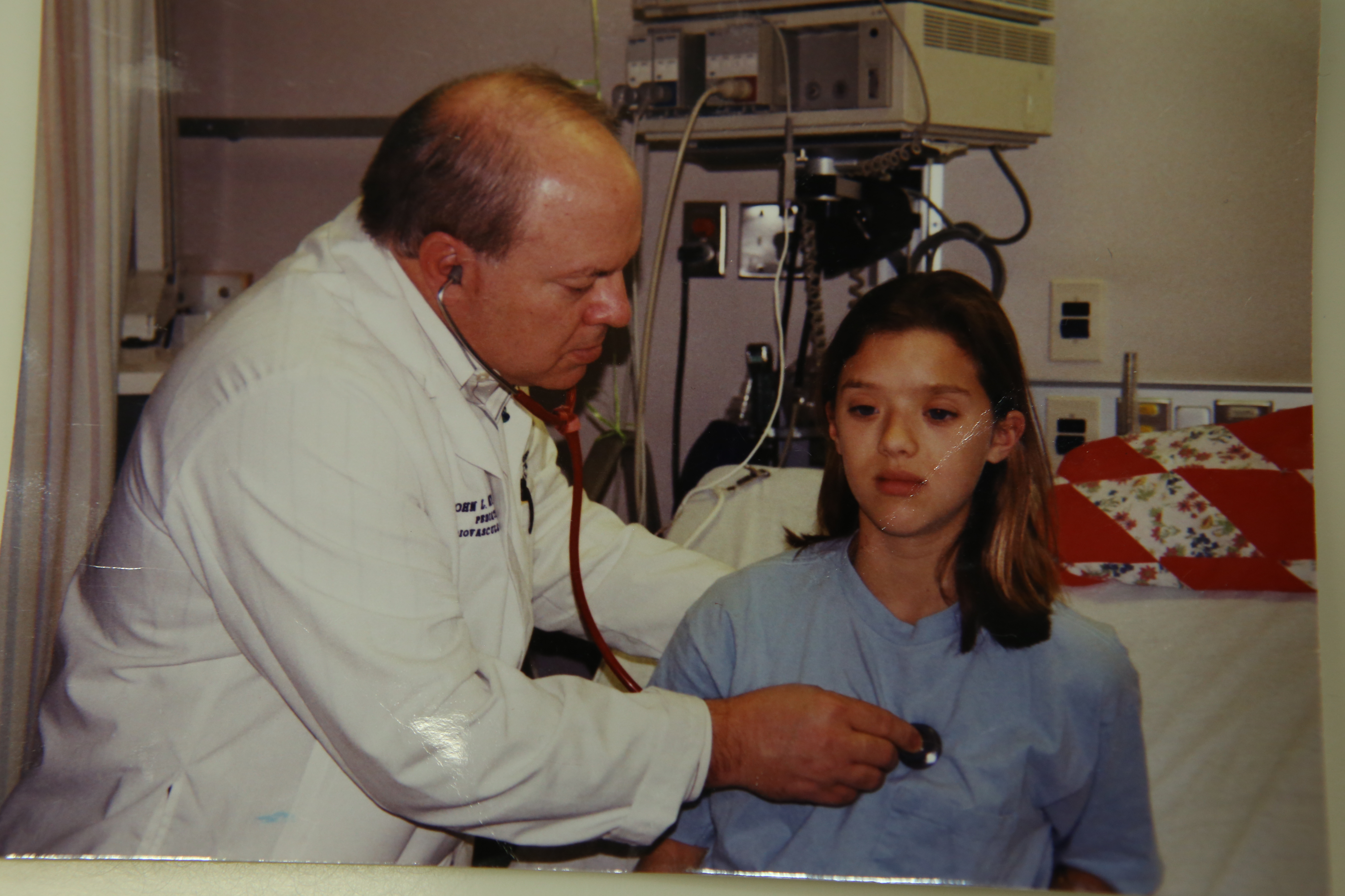 Lindsay Requa when she was a patient of Dr. Myers