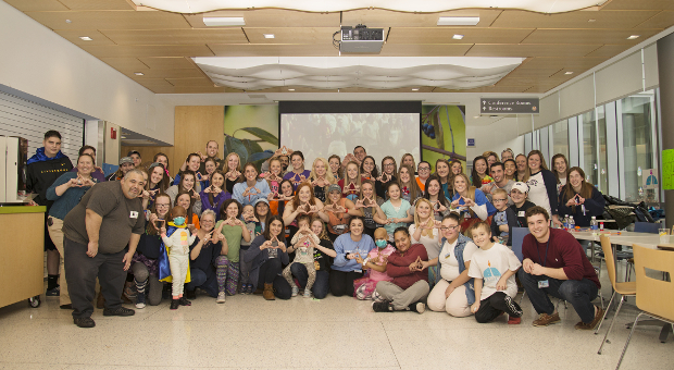 Patients experience THON through Children™s Hospital party