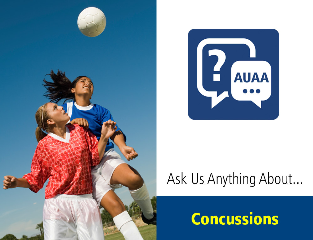 Ask Us Anything About¦ Concussions