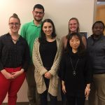 The Penn State Health Global Health team, four women and two men, pose for a photo.