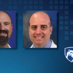 Dr. Michael Abboud, Dr. Joel Baker and Dr. Ronald Polinsky are in images next to the Penn State Health St. Joseph logo.