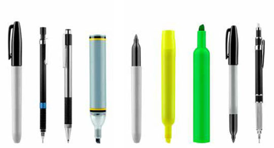 Pen and marker recycling available at Hershey Medical Center, College of Medicine