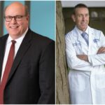 Steve Massini and Kevin Black pose for portaits.