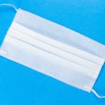 The image shows a double-looped mask.