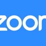The Zoom logo with the word “zoom” in lowercase is over a color background.