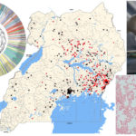 A collage image shows a map of Uganda, a DNA test, a brain scan and a photo of a person working in a lab.