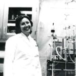 A photo of Carol Whitfield in a College of Medicine laboratory