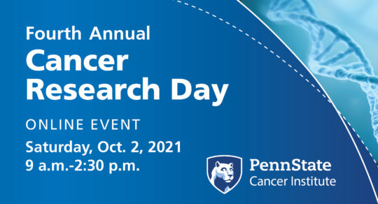Cancer Research Day virtual conference Oct. 2
