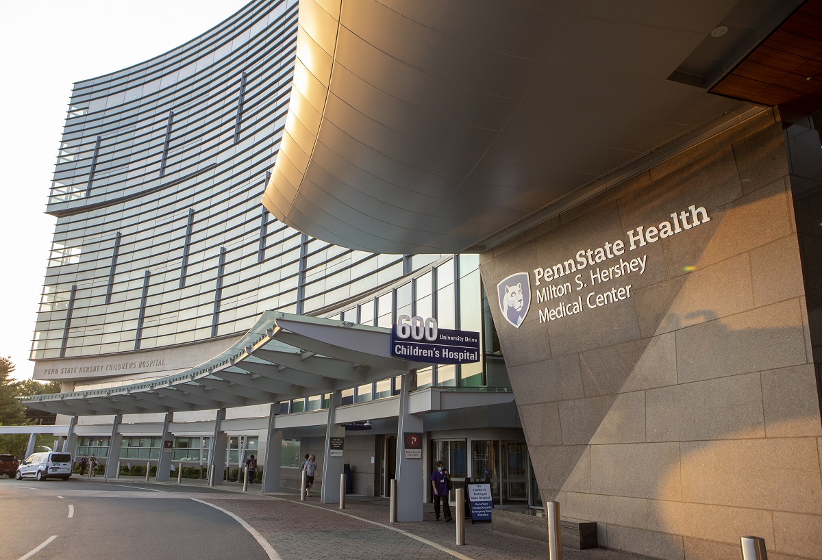 Penn State Health Children’s Hospital sits adjacent to Milton S. Hershey Medical Center.