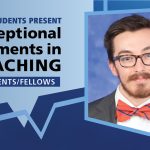 Graphic includes a portrait of Dr. Dallas Hamlin next to the words "Exceptional Moments in Teaching."