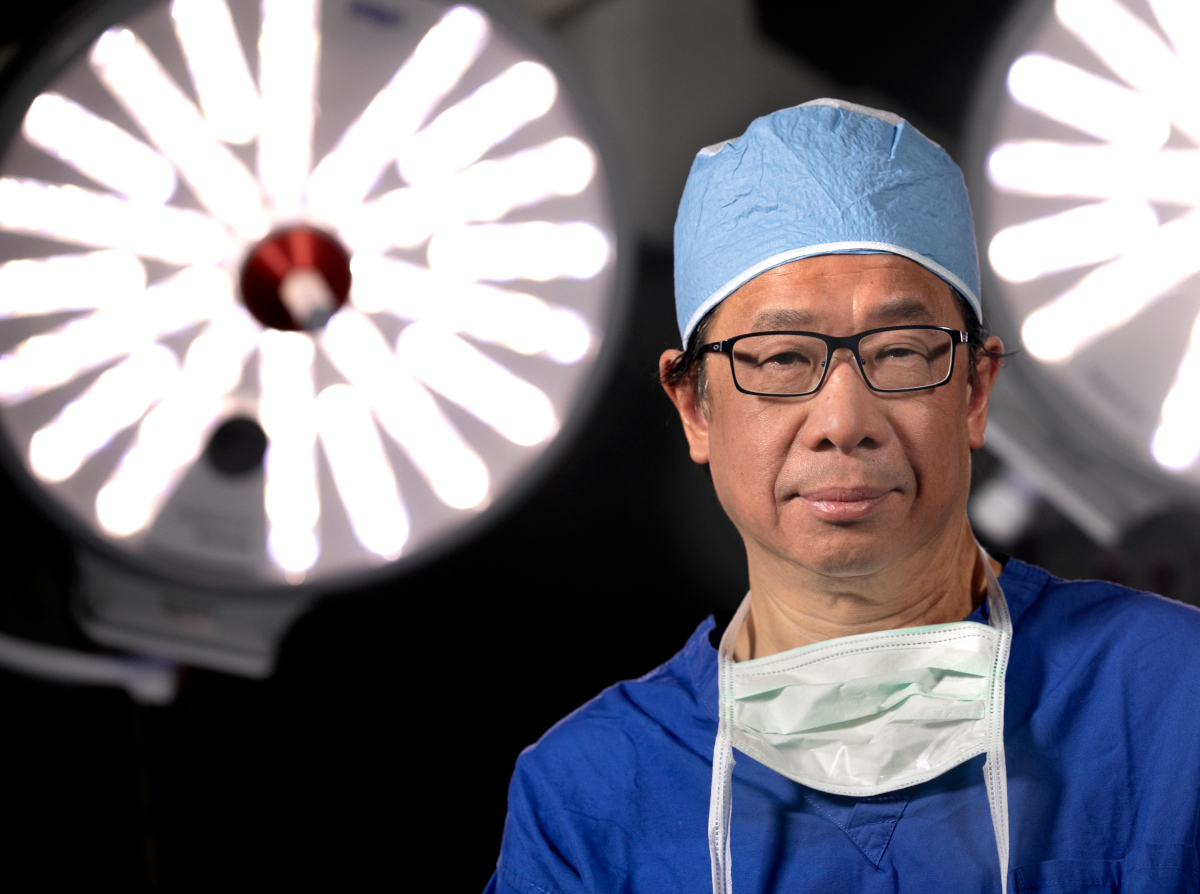 A portrait of Dr. Johnny Hong