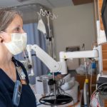 Becky Hornberger, a Registered Nurse in the progressive unit of the Heart and Vascular Institute of Penn State Health