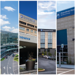 A collage shows the facades of several Penn State Health buildings.