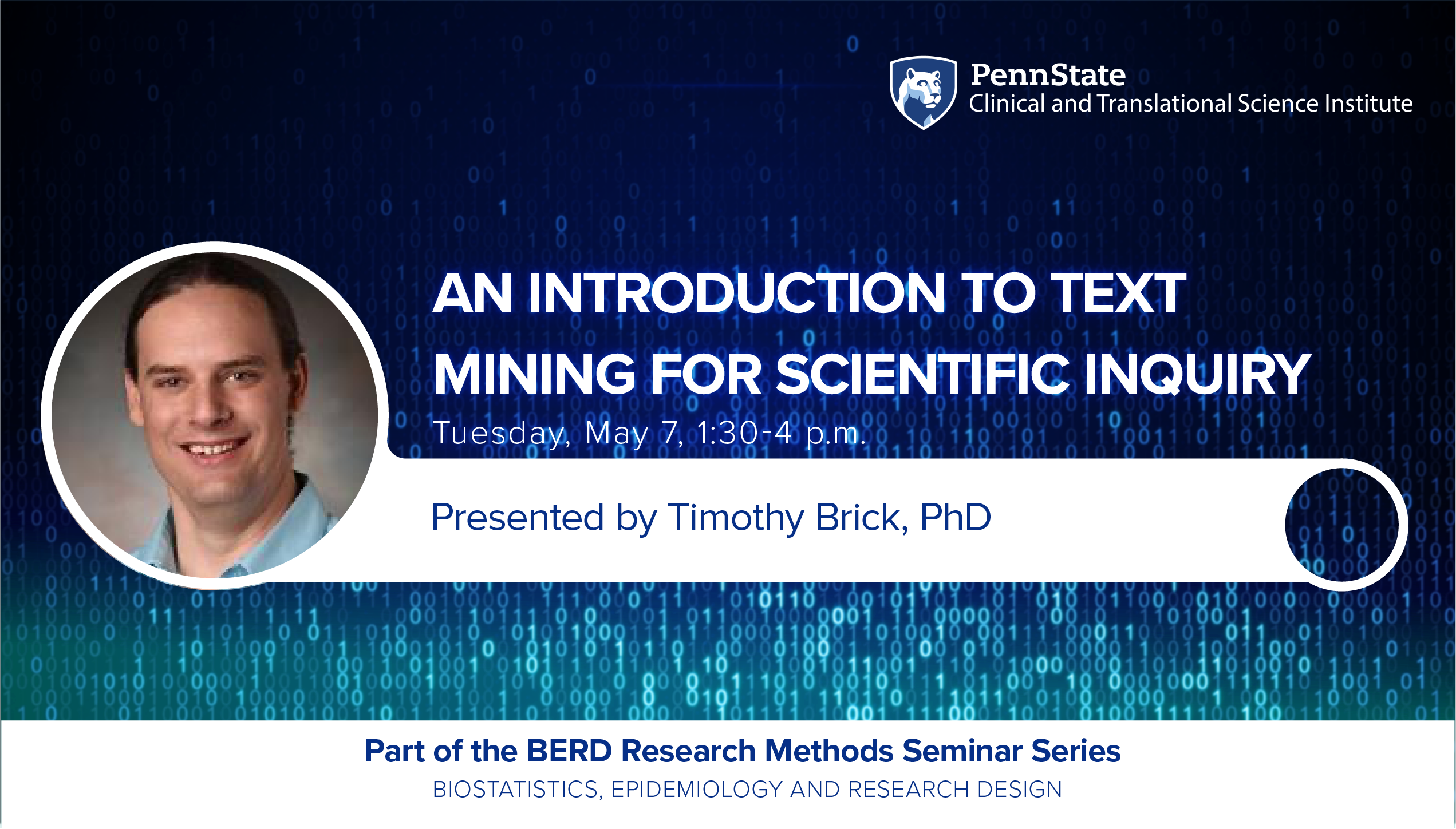An Introduction to Text Mining for Scientific Inquiry by Tim Brick, PhD