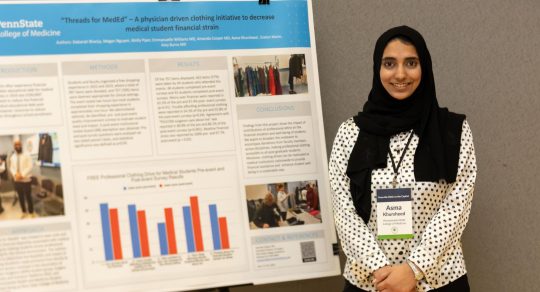 Threads for Med Ed student club prioritizes sustainability in innovative ways