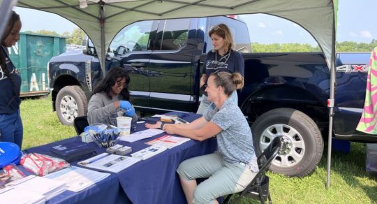 Students, faculty provide screenings and education at Ag Progress Days