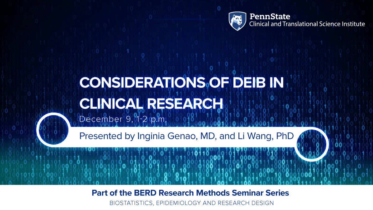 Considerations of DEIB in Clinical Research