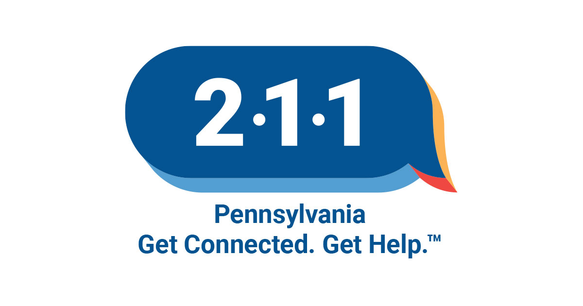 2-1-1 Pennsylvania. Get Connected. Get Help.
