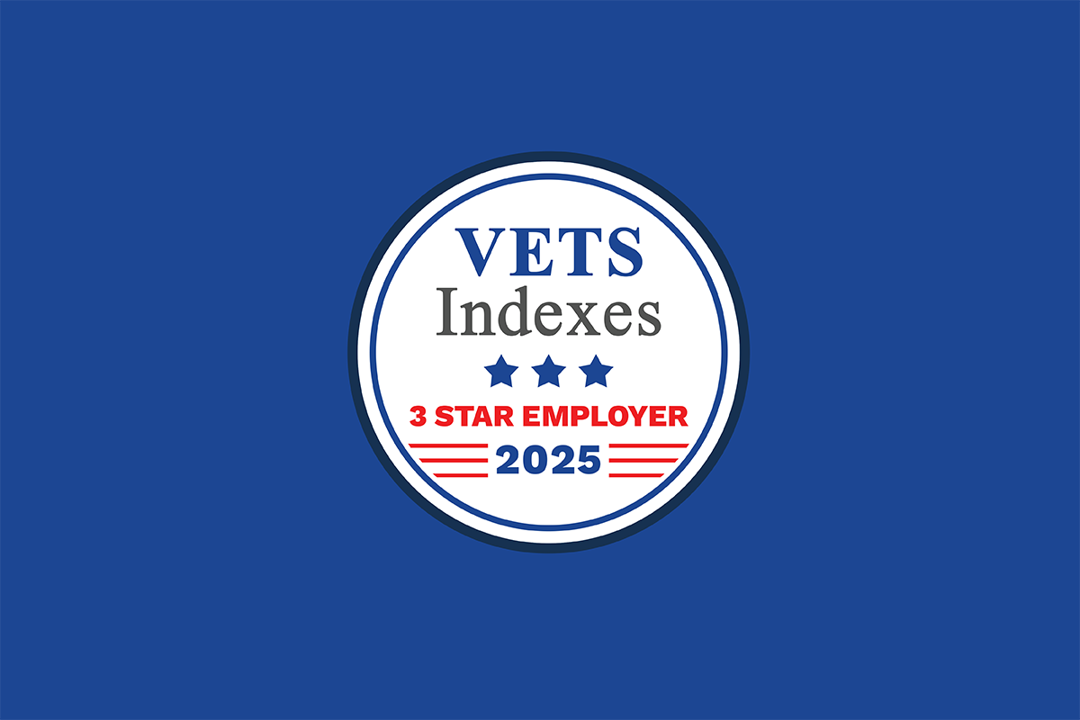 The VETS Indexes logo is in a circle with the text: