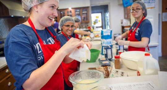 College of Medicine students honor Milton S. Hershey’s legacy through service to community