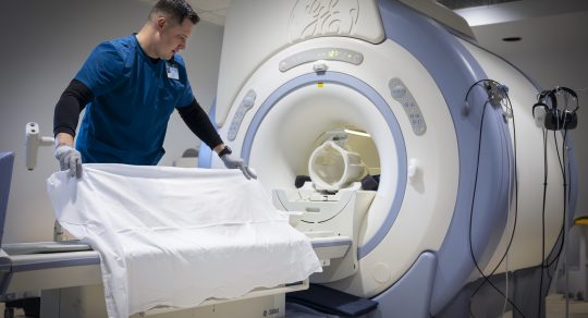 Finding purpose again: Quinn Thompson’s journey from military service to radiology