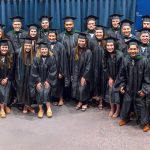 PA Program Class of 2025 poses during hooding ceremony.