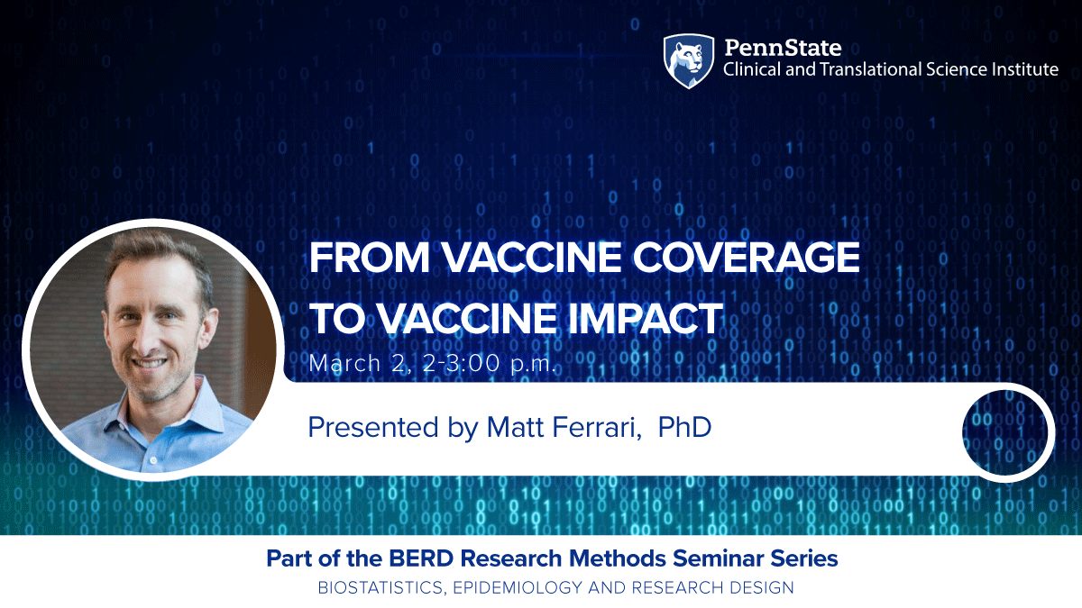 Matt Ferrari, Professor of Biology and CIDD Director