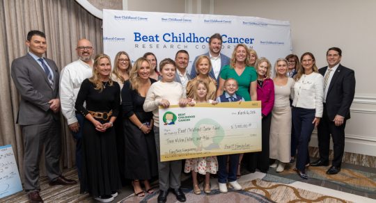 Beat Childhood Cancer Foundation commits $3 million to the Beat Childhood Cancer Research Consortium to advance pediatric cancer research