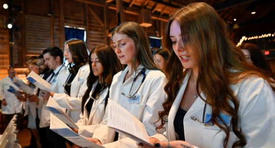 Physician Assistant Class of 2028 marks start of training at White Coat Ceremony