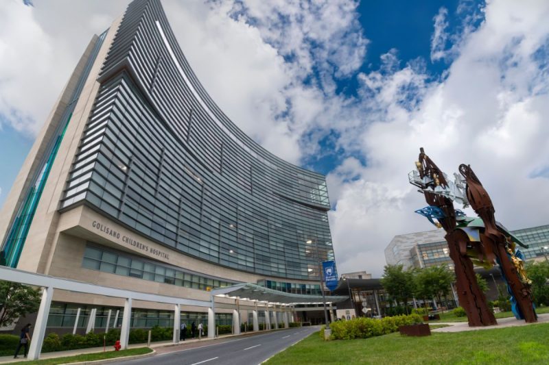 Exterior image of Penn State Health Golisano Children's Hospital